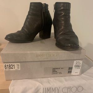 Jimmy Choo Black Ankle Boots